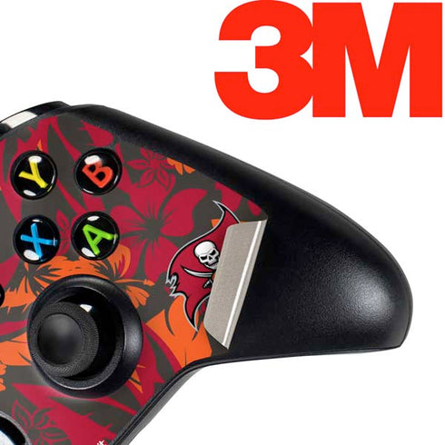 NFL Tampa Bay Buccaneers Tropical Print Xbox One Controller Skin