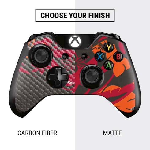 NFL Tampa Bay Buccaneers Tropical Print Xbox One Controller Skin