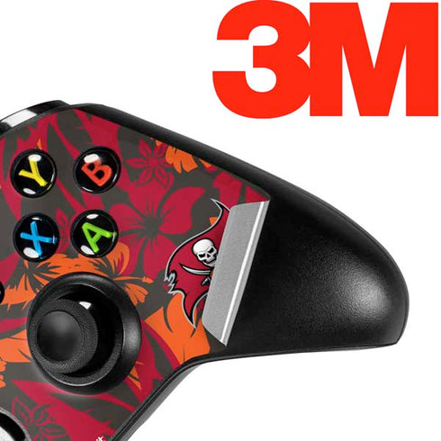 NFL Tampa Bay Buccaneers Tropical Print Xbox One S Controller Skin