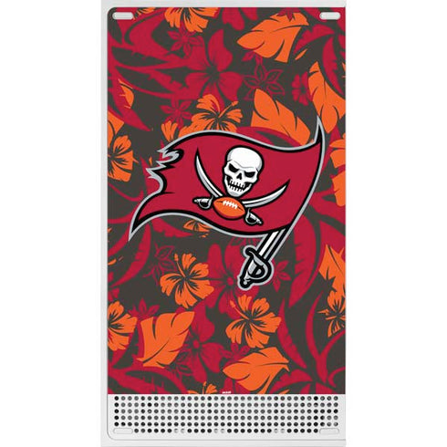 NFL Tampa Bay Buccaneers Tropical Print Xbox Series S Console Skin