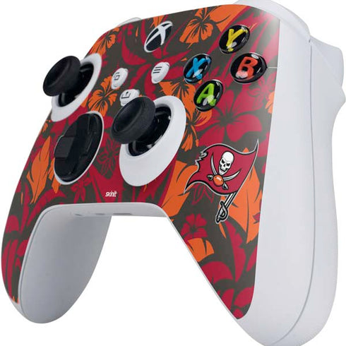 NFL Tampa Bay Buccaneers Tropical Print Xbox Series S Controller Skin