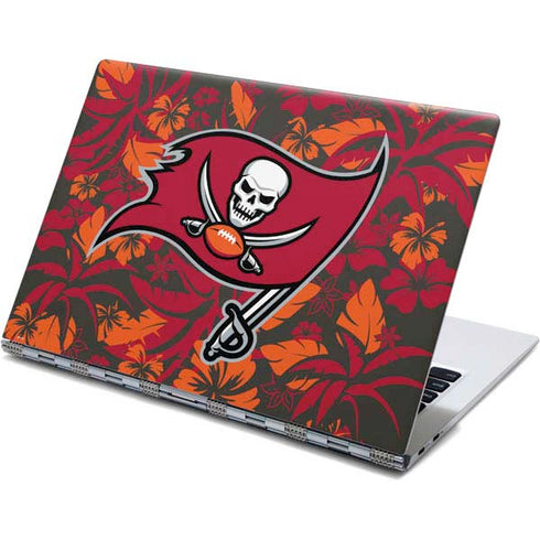 NFL Tampa Bay Buccaneers Tropical Print Yoga 910 2-in-1 14in Touch-Screen Skin