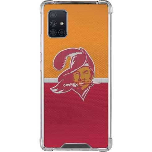NFL Tampa Bay Buccaneers Vintage Galaxy A51 5G Clear Case
