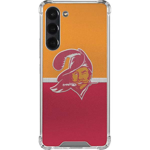 NFL Tampa Bay Buccaneers Vintage Galaxy S23 Plus Clear Case