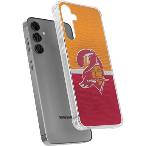 NFL Tampa Bay Buccaneers Vintage Galaxy S24 Plus Clear Case