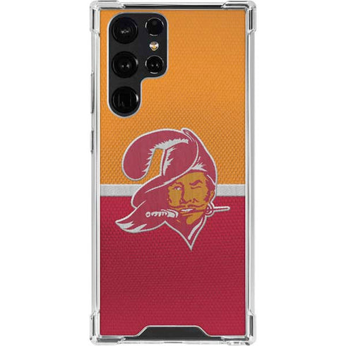 NFL Tampa Bay Buccaneers Vintage Galaxy S24 Ultra Clear Case