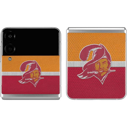 NFL Tampa Bay Buccaneers Vintage Galaxy Z Flip4 5G Skin