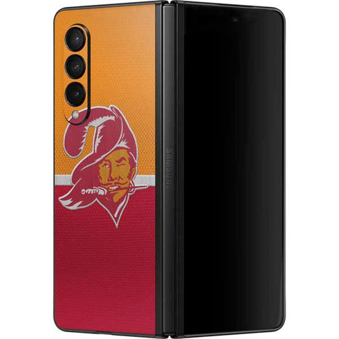 NFL Tampa Bay Buccaneers Vintage Galaxy Z Fold3 5G Skin
