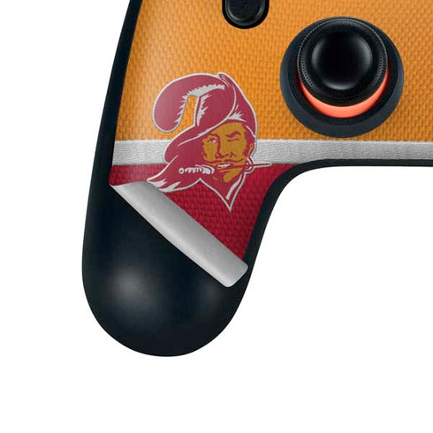 NFL Tampa Bay Buccaneers Vintage Google Stadia Controller Skin