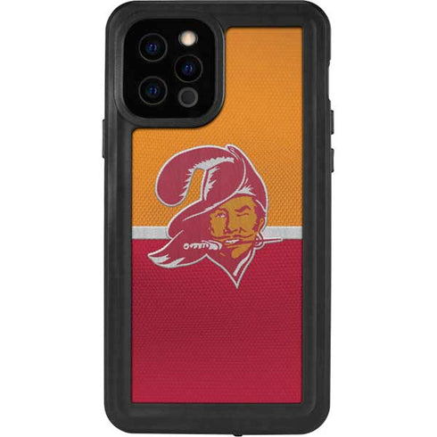 NFL Tampa Bay Buccaneers Vintage iPhone 12 Pro Waterproof Case