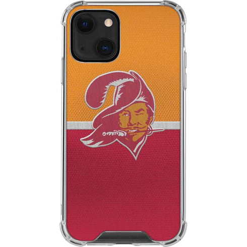 NFL Tampa Bay Buccaneers Vintage iPhone 13 Mini Clear Case