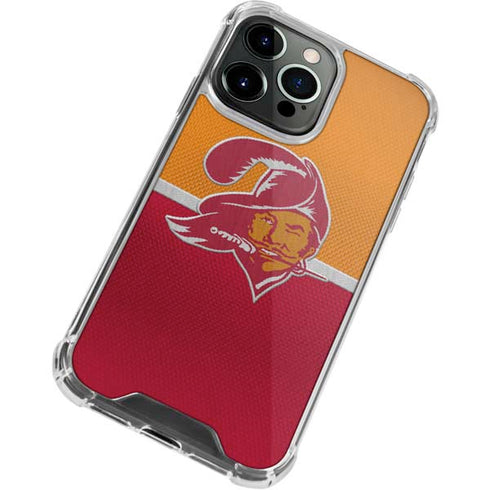NFL Tampa Bay Buccaneers Vintage iPhone 13 Pro Clear Case