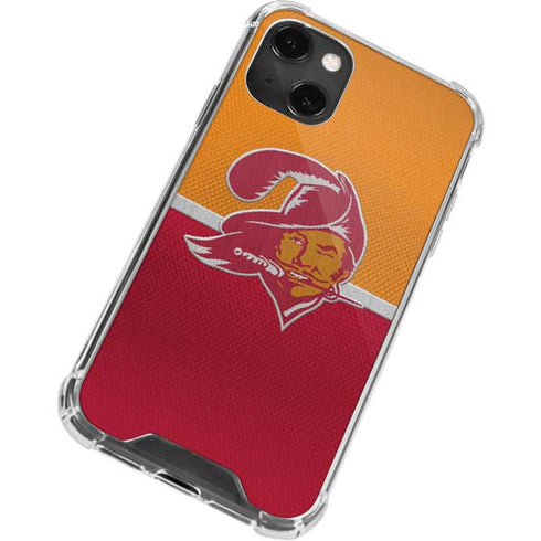 NFL Tampa Bay Buccaneers Vintage iPhone 14 Plus Clear Case