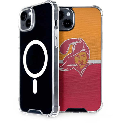 NFL Tampa Bay Buccaneers Vintage iPhone 15 Plus MagSafe Case