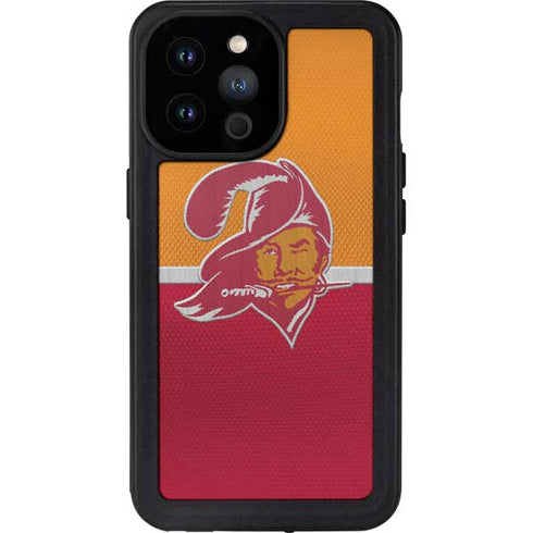 NFL Tampa Bay Buccaneers Vintage iPhone 14 Pro Max Waterproof Case