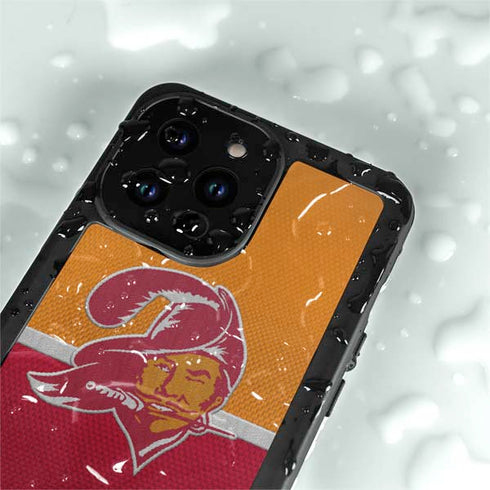 NFL Tampa Bay Buccaneers Vintage iPhone 14 Pro Max Waterproof Case