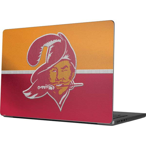NFL Tampa Bay Buccaneers Vintage MacBook Pro 14in (2021-24) Skin