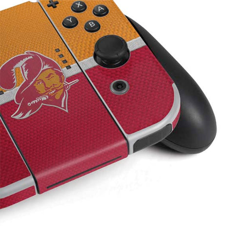 NFL Tampa Bay Buccaneers Vintage Nintendo Switch OLED (2021) Skin