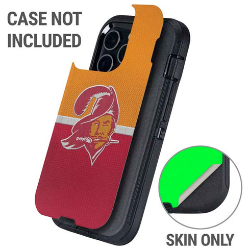 NFL Tampa Bay Buccaneers Vintage Otterbox Defender iPhone Skin