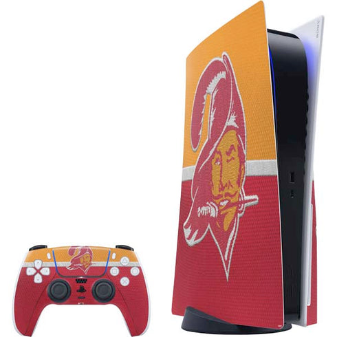 NFL Tampa Bay Buccaneers Vintage PS5 Bundle Skin