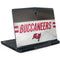 NFL Tampa Bay Buccaneers White Striped Dell Alienware Skin