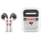 NFL Tampa Bay Buccaneers White Striped Apple AirPods Skin