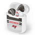 NFL Tampa Bay Buccaneers White Striped Apple AirPods Skin