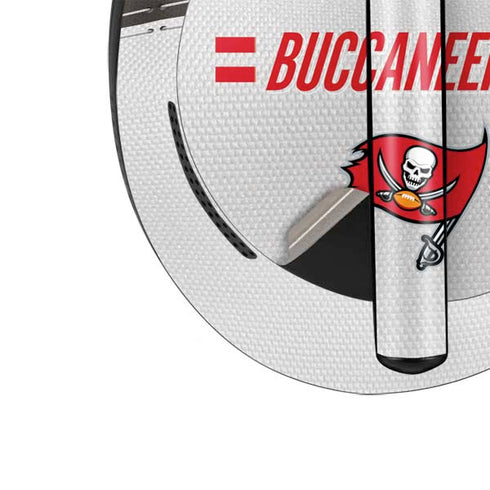 NFL Tampa Bay Buccaneers White Striped Bose Noise Cancelling Headphones 700 Skin