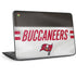 NFL Tampa Bay Buccaneers White Striped HP Chromebook Skin