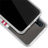 NFL Tampa Bay Buccaneers White Striped Galaxy A10e Clear Case