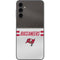 NFL Tampa Bay Buccaneers White Striped Galaxy A14 5G Skin