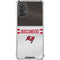 NFL Tampa Bay Buccaneers White Striped Galaxy A32 5G Clear Case