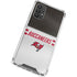 NFL Tampa Bay Buccaneers White Striped Galaxy A32 5G Clear Case