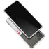 NFL Tampa Bay Buccaneers White Striped Galaxy A32 5G Clear Case