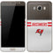 NFL Tampa Bay Buccaneers White Striped Galaxy J7 Skin