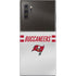 NFL Tampa Bay Buccaneers White Striped Galaxy Note 10 Plus Skin