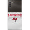 NFL Tampa Bay Buccaneers White Striped Galaxy Note 10 Skin