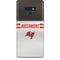 NFL Tampa Bay Buccaneers White Striped Galaxy Note 9 Skin