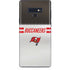 NFL Tampa Bay Buccaneers White Striped Galaxy Note 9 Skin