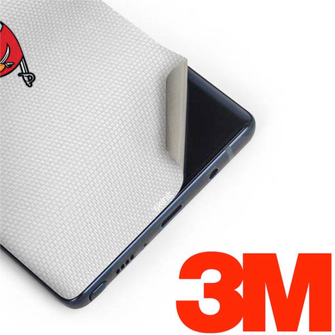 NFL Tampa Bay Buccaneers White Striped Galaxy Note 9 Skin