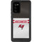 NFL Tampa Bay Buccaneers White Striped Galaxy Note20 5G Waterproof Case