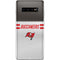 NFL Tampa Bay Buccaneers White Striped Galaxy S10 Plus Skin