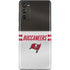 NFL Tampa Bay Buccaneers White Striped Galaxy S20 Fan Edition Skin