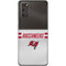 NFL Tampa Bay Buccaneers White Striped Galaxy S20 Skin