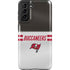 NFL Tampa Bay Buccaneers White Striped Galaxy S21 Plus 5G Pro Case