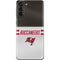 NFL Tampa Bay Buccaneers White Striped Galaxy S21 Plus 5G Skin