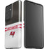 NFL Tampa Bay Buccaneers White Striped Galaxy S21 Ultra 5G Pro Case