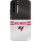NFL Tampa Bay Buccaneers White Striped Galaxy S22 Plus Pro Case