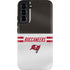 NFL Tampa Bay Buccaneers White Striped Galaxy S22 Plus Pro Case