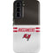 NFL Tampa Bay Buccaneers White Striped Galaxy S22 Pro Case